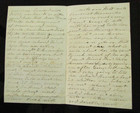 Civil War Scandalous Women  Vermont Soldier Letter 1864
