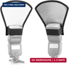 Neewer Flash Diffuser Silver white Reflector For Nikon Speedlite Sb-600 sb-800 s