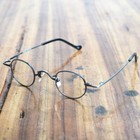 Vintage Small Oval Round Reading Glasses Pure Titanium Full Rim Unisex Retro