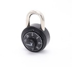 Kingsley Locker Locks  Combination Locks For Gym   School Locker  Black Gym Lock