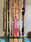 Vintage Paris Champion Fastback Sled  45 l  X 15 w X 6h With Back Rest
