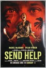 Send Help Original Ds Movie Poster 27x40 Rachel Mcadams Sam Raimi Horror Set 2
