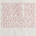    thank You Grocery Bags 1 6 Bbl 21x6 5x11 5     50 To 1000 Plastic T   shirt Bags   