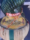Vintage Awesome 1 Quart 16 1 2  Tall Mcm 1960 s Chianti Wine Bottle Free Us Ship