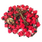 Our Lady Of Guadalupe Red Rose Garden Rosary - Rosary Beads Catholic For Wome   
