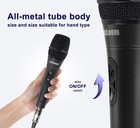 Professional Wired Microphone For Karaoke Speaker Singing Metal Handheld Mic   