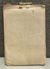 Vintage 1938-1939 Jewish Judaica Hebrew Shikaras Pocket Calendar