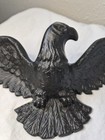 Vintage Cast Iron Eagle 19  Wings Flying Antique Decoration Hanging Metal Mcm 