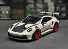 Norev 1 18 Porsche 911 992 Gt3 Rs 2022 White Red Diecast Car Model 187373