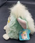 Furby Babies Tiger Electronics 1999 Mint Green white pink With Brown Eyes 