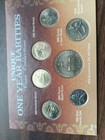 Unique One Year Rarities Coin Collection - Penny  Nickel  Quarter  Half Dollar