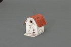 Unique Metal Barn Birdhouse  Rustic Wooden Birdhouse For Outdoor Garden Decor
