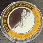Victories Casino Michigan  10 Silver Strike Hockey Player New Case