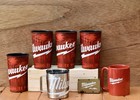 Milwaukee Flag   Drinkware Fan Pack Inc Coffee Mugs  Stadium Cups  Can Coolers