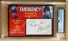 Randolph Mantooth Signed Cut Custom Photo Display Psa dna Slabbed   Emergency 