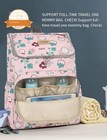 Diaper Bag Backpack Pink