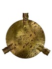 Vintage 20th Century Hammered Brass Ashtray