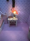 1 12 Miniature Dollhouse Flamingo Lamp