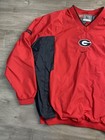 Vintage Nike Center Swoosh Georgia Bulldogs Uga Windbreaker Pullover Size Large