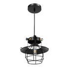 Pendant Light Vintage Hanging Cage Lighting Fixture Industrial Loft Ceiling Lamp