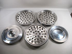 Vintage Broadman 120 Cup Communion Tray Set Aluminum Cross Lid Usa Church