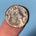 Brutus Roman Bronze Coin Denarius Eid Mar Very Rare