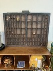 Vintage Printing Press Tray  Trinket Shelf