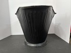 Vintage Reeves Galvanized Coal Ash Bucket Fireplace Hog Scuttle