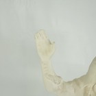 Ceramic Bisque Large Wolf Head Native American Indian Dancer Ready To Paint 15   