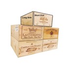 Vineyard Crates One  1  Decorative Wine Crate  Size - 12 Bottle - Wooden Box For