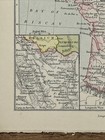 Antique Map Of France From 1860-1871  1914 Print  8 5   x6 5   