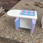 Little Tikes My Size Barbie Dollhouse Furniture Stove Island Refrigerator Lot