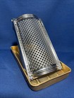 Vintage Brevettata Cheese Grater With Tray Mid Century Italian Kitchen Tools