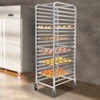 20-tier Bakery Rack With 4 Wheels For Kitchen Bakery Restaurant Catering