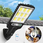 Solar Flood Light Motion Sensor Security Wall Yard Outdoor Street Lamp 72 Led