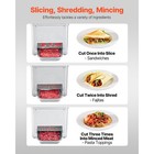3 5mm Meat Cutter 350lb Commercial Electric Meat Slicer Shredded Cutting Machine