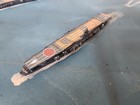 Painted 1 1200 Scale Japanese Carrier Hiryu With Deck Markings  Sunk At Midway 