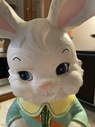 Vintage Ceramic 14    Easter Bunny Rabbit Alberta Mold 1967 Handpainted
