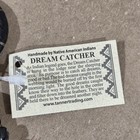 Authentic Navajo Dream Catcher Key Chain Handcrafted Black 1 5  Diameter