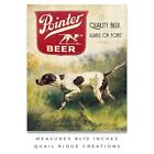 Vintage Pointer Beer Advertising Art Print 8x10 Hunting Dog Cabin Bar Wall Decor