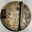 Great Britain 1880 s Double Florin Made Into A Belt Buckle