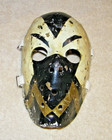 Vintage Adult   Senior Size Fiberglass Hockey Goalie Mask rare   Unique Design