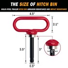 Trustkits Magnetic Hitch Pin Heavy Duty Ultra Strong Neodymium Magnet Lawn Mower