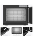 Electric Hot Towel Warmer Cabinet Black  23 L Large Capacity  Facial  Spa  Beaut