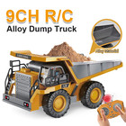 2 4g 9 11ch Rc Excavator Bulldozer Dumptruck Construction Toys Remote Control