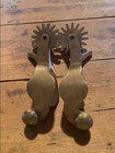 Vintage Crocket Renalde Aluminum Mens Spurs 2  Rowel American West Cowboy Spurs 