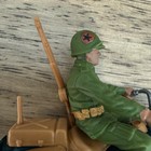 Original Vintage 1973 Diecast Britains Toys Motorcycle 9682 Us Army