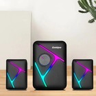 Goldpo D26 2 1 Multimedia Speakers    Rgb Lights    Bluetooth    Usb    3 5mm