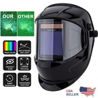 Solar Powered Welding Helmet Pro Auto Darkening Hood Mig Tig Arc Welder Mask Us