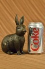 Vintage Austrian Vienna Bronze Sitting Bunny Rabbit Figurine Statue Garden Decor